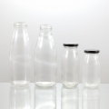 Wholesale 200ml 250ml 500ml Transparent Glass Bottle Beverage Bottle Milk Glass Bottle